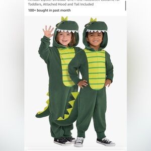 Kids dinosaur costume 3-4T
